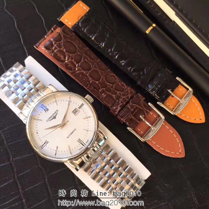 LONGINES浪琴 簡約時尚 全自動機械男士腕表 WSS1730